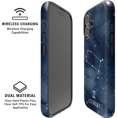 Gemini Constellation iPhone 16 Plus Magsafe Impact Case